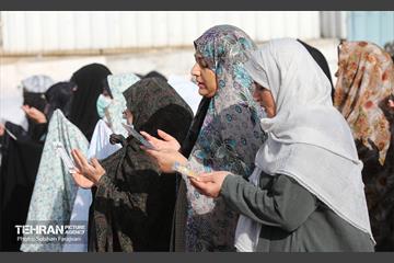 اقامه نماز عید فطر در محله بهرود 19
