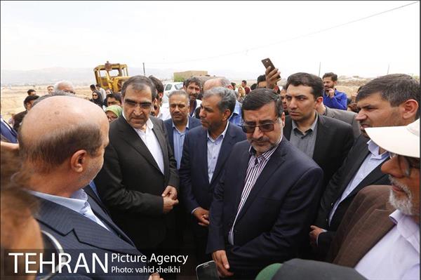 بازدید وزیر بهداشت و سرپرست شهرداری تهران از کوره پز خانه 15