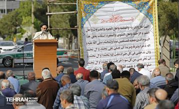 اقامه نماز عید سعید فطر در محله شهران 45