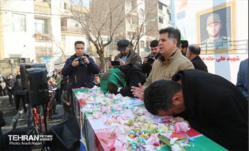 تشییع پیکر شهید محمدرضا خانه عنقا 15