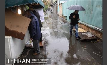 بارش نخستین باران پاییزی در تهران 11
