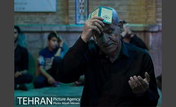 احیا شب 21ماه رمضان در حرم شاه عبدالعظیم حسنی 3