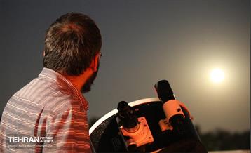 رصد «ماه خونین» از پل طبیعت 12