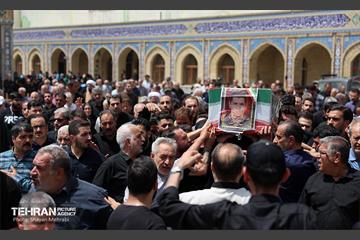 مراسم تشییع پیکر مطهر سرباز شهید ماهان ستاره 9
