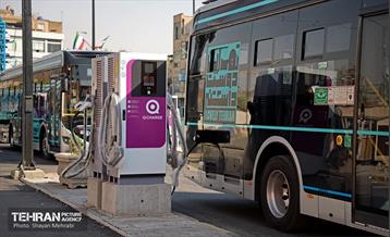 به وقت خدمت؛ ایستگاه شارژ اتوبوس برقی «قورخانه» 59