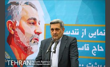 رونمایی از تندیس سردار شهید حاج قاسم سلیمانی 14