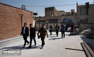 بازدید اصحاب رسانه از پروژه‌های بازآفرینی محله نفرآباد 21
