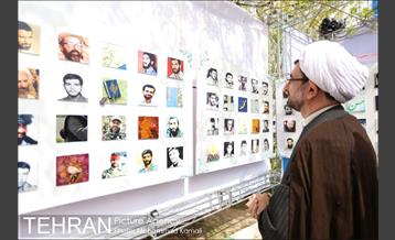 بازدید معاون فرهنگی و اجتماعی شهرداری از نمایشگاه عطر یاس 8