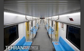 مراسم بهره برداری از 2 رام قطار جدید مترو 9