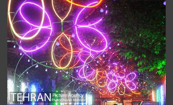 خیابان های تهران در شب میلاد امام زمان (عج) 6