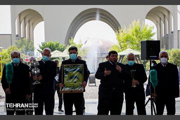 حضور خادمان امام رضا(ع) در بهشت حضرت زهرا(س) 15