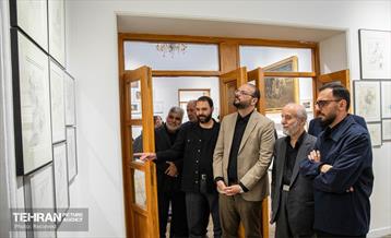 آیین افتتاح نمایشگاه «اتود» 18