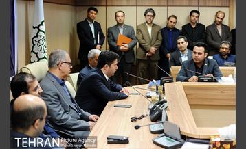 مراسم تکریم و معارفه ریاست مرکز ارتباطات و امور بین الملل شهرداری تهران 8