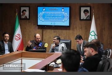 نشست خبری مشترک مدیران عامل شرکت ساماندهی مشاغل و شرکت شهربان شهرداری تهران 5