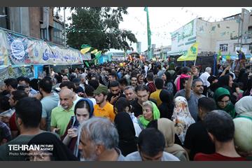 مهمانی ۱۰ کیلومتری عید غدیر در تهران - 3 26