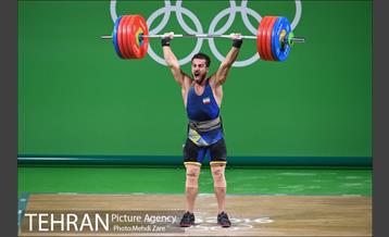 قهرمانی کیانوش رستمی در وزنه برداری المپیک ریو 1