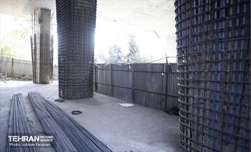 پروژه مقاوم‌سازی پل تقاطع بزرگراه همت و شیخ فضل الله نوری 1