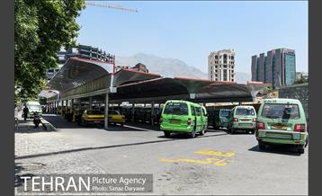 پایانه تاکسیرانی مترو قیطریه 4