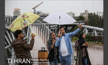 بارش باران بهاری در تهران 31