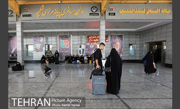 بازگشت زائرین اربعین حسینی 9