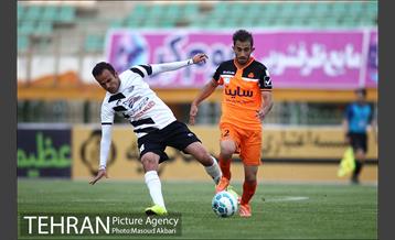 دیدار صبای قم و سایپا در لیگ برتر فوتبال 25