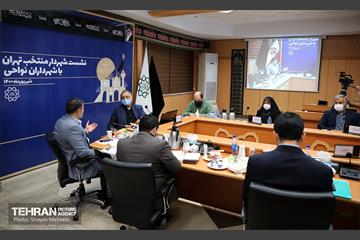 نشست شهردار منتخب تهران با شهرداران نواحی 35