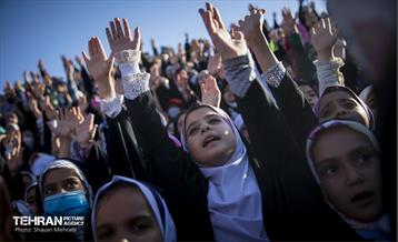 اجتماع بزرگ نوجوانان غرب تهران در پویش سلام فرمانده 40