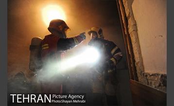 آتش سوزی در ساختمان سینوهه 9