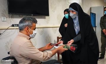 تکریم جانبازان آسایشگاه شهید بهشتی  9