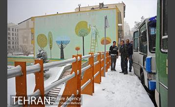 برف پاییزی در تهران 36