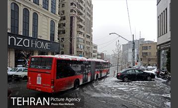 بارش برف زمستانی در تهران 22