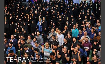 مراسم احیای شب نوزدهم ماه رمضان در مصلی تهران 17