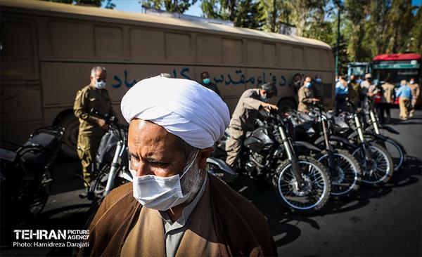 کـاروان نمادین اتوبوس های شرکت واحد به مناسبت آغاز هفته دفاع مقدس  21