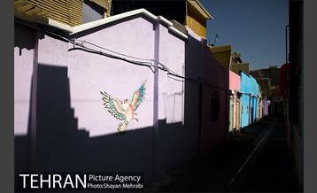 کوچه های رنگی منطقه شانزده 3