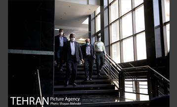 آیین تقدیر از آتش نشانان حریق پالایشگاه تهران 3