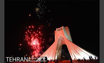 نورافشانی و نورپردازی لیزری به مناسبت عیدغدیر خم 18