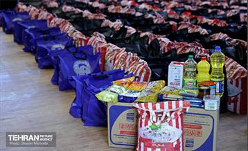 آئین اهدا 1100 بسته معیشتی در منطقه 3 شهرداری تهران 1