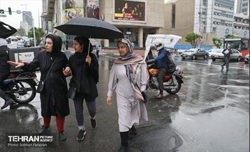 بارش باران بهاری در تهران - 1 1