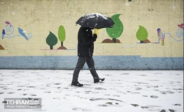 روز برفی تهران 6