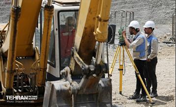 عملیات حفاری خط ۱۰ متروی تهران 34