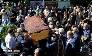 تشییع پیکر بابک برزویه 20
