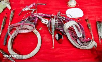 ادای احترام آتش نشان‌های تهران به شهدای جنگ ۱۲ روزه 12