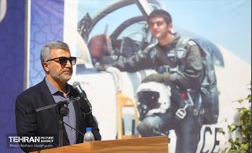 رونمایی از تندیس سرلشکر خلبان شهید بابایی 22