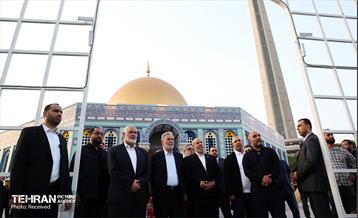 بازدید رهبران حماس و جهاد اسلامی فلسطین از سرزمین تمدن‌ها 8