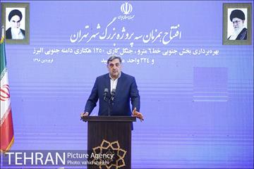افتتاح همزمان سه پروژه بزرگ شهر تهران  29