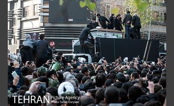 تشییع پیکر آیت الله هاشمی رفسنجانی رییس مجمع تشخیص مصلحت نظام -5 7