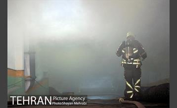 آتش سوزی در ساختمان برق حرارتی 23