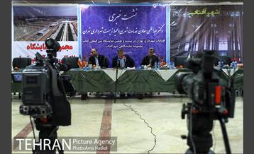 نشست خبری معاون خدمات شهری و محیط زیست شهرداری تهران 13