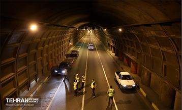 عملیات تعمیر و نگهداری تونل توحید 20