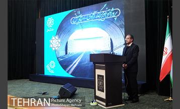 افتتاح پروژه زیرگذر استاد معین 21